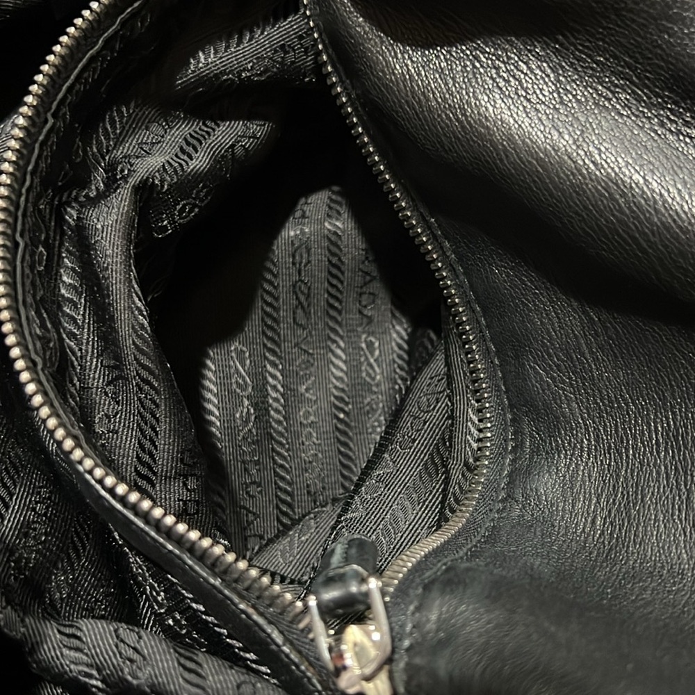 Prada nylon and leather satchel - Picture 7 of 11